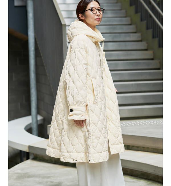 IENA「《予約》miffew/ミフュー TENT LINE ZIP UP DOWN CT ダウンコート FEW26WJK5463」|ダウン|
