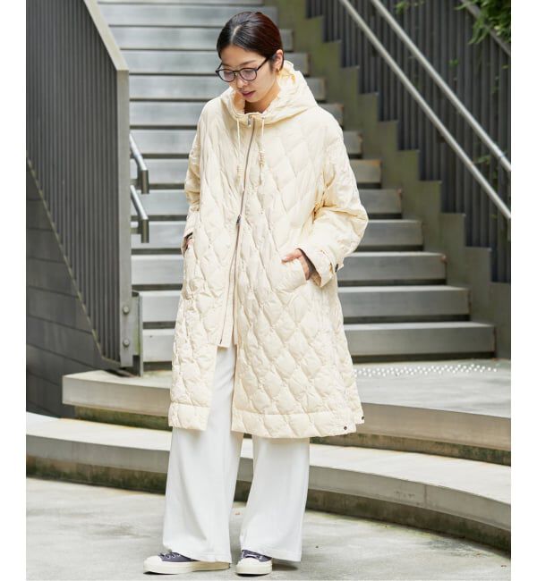 IENA「《予約》miffew/ミフュー TENT LINE ZIP UP DOWN CT ダウンコート FEW26WJK5463」|ダウン|