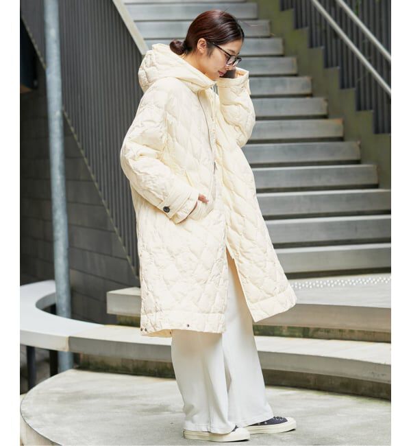 IENA「《予約》miffew/ミフュー TENT LINE ZIP UP DOWN CT ダウンコート FEW26WJK5463」|ダウン|