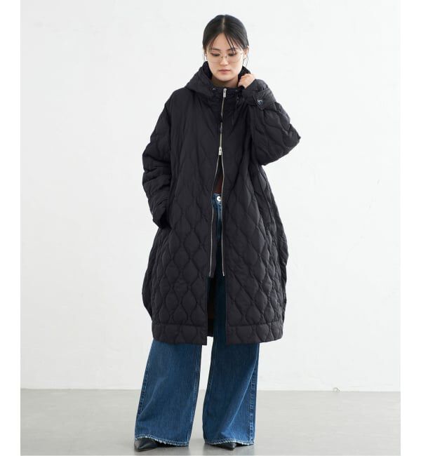 IENA「《予約》miffew/ミフュー TENT LINE ZIP UP DOWN CT ダウンコート FEW26WJK5463」|ダウン|