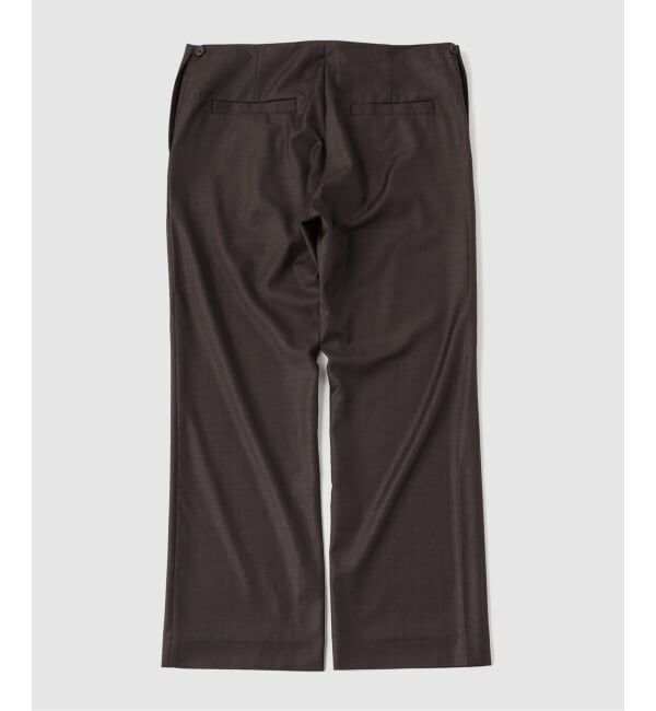 EDIFICE「G.C.G（ガブリエラコールガーメンツ）FINE WOOL TAILORED TROUSERS」|スラックス|