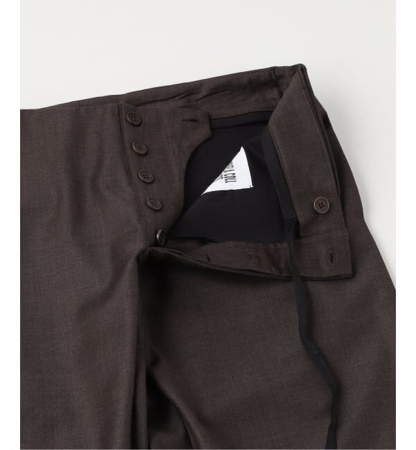 EDIFICE「G.C.G（ガブリエラコールガーメンツ）FINE WOOL TAILORED TROUSERS」|スラックス|