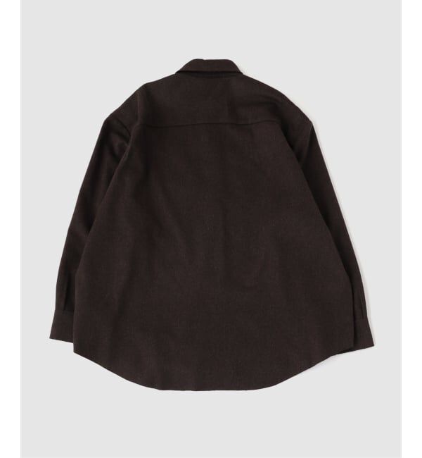 EDIFICE「G.C.G（ガブリエラコールガーメンツ） HEAVY WOOL OVERSIZED SHIRT」|シャツ・ブラウス|