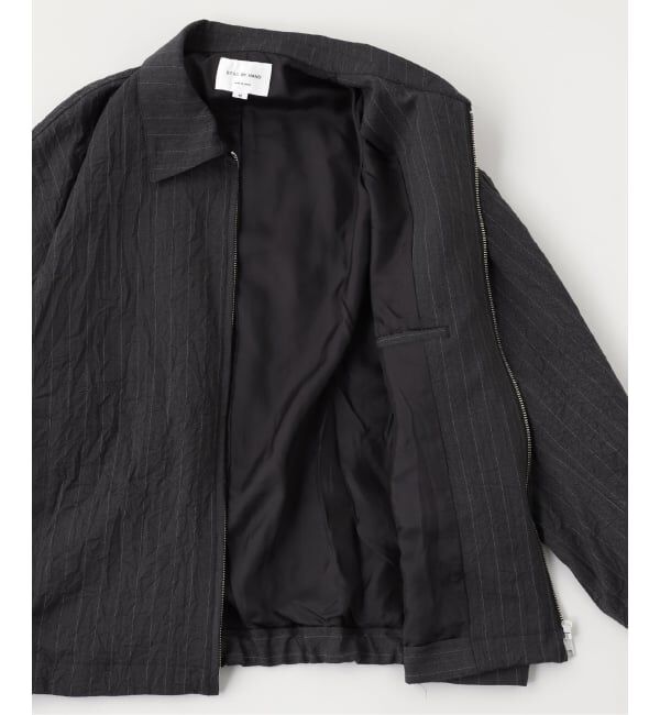 417 EDIFICE「STILL BY HAND / スティルバイハンド Creasy zip up blouson」|その他|