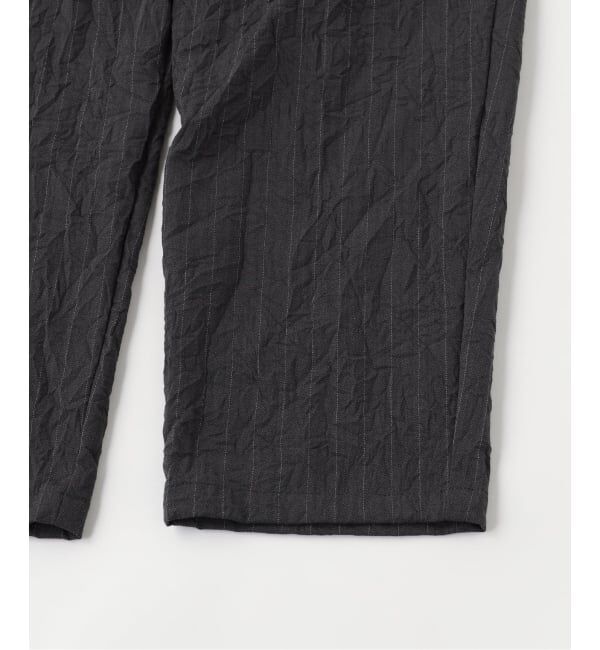417 EDIFICE「STILL BY HAND / スティルバイハンド Creasy pleated pants」|スラックス|