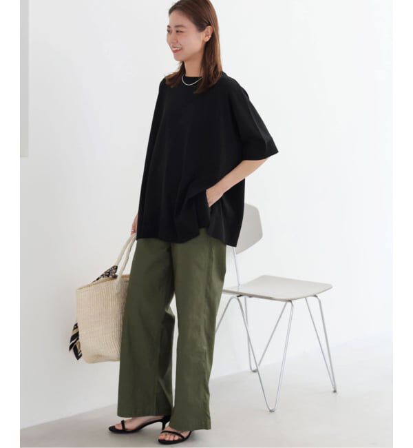 JOURNAL STANDARD relume「《追加2》接触冷感 / ウォッシャブルクールポンチョプルオーバー」|ニット・セーター|