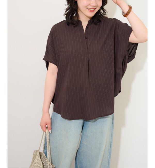 JOURNAL STANDARD relume「《WEB限定追加》N/Rダブルストライプブラウス」|シャツ・ブラウス|