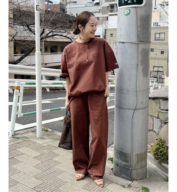 JOURNAL STANDARD「別注【CHAMPION*JOURNAL STANDARD by HOLIDAY】16s/1 Jersey T-SH」|Tシャツ・カットソー|