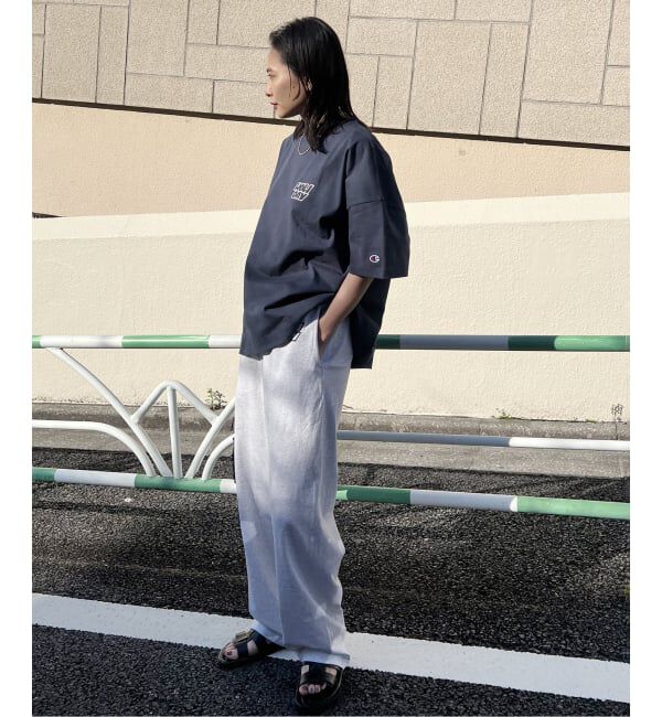 JOURNAL STANDARD「別注【CHAMPION*JOURNAL STANDARD by HOLIDAY】16s/1 Jersey T-SH」|Tシャツ・カットソー|