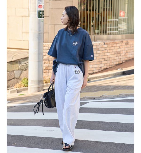JOURNAL STANDARD「別注【CHAMPION*JOURNAL STANDARD by HOLIDAY】16s/1 Jersey T-SH」|Tシャツ・カットソー|
