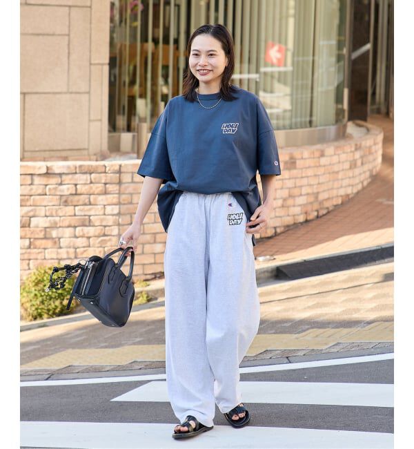 JOURNAL STANDARD「別注【CHAMPION*JOURNAL STANDARD by HOLIDAY】16s/1 Jersey T-SH」|Tシャツ・カットソー|