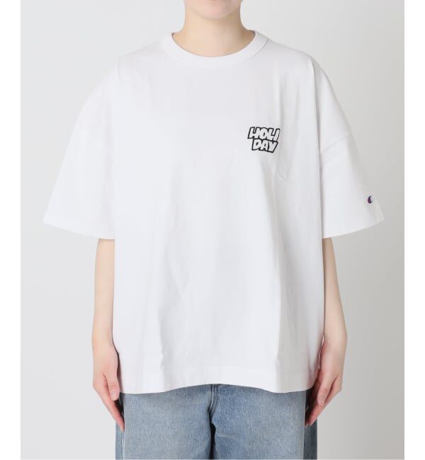 JOURNAL STANDARD「別注【CHAMPION*JOURNAL STANDARD by HOLIDAY】16s/1 Jersey T-SH」|Tシャツ・カットソー|