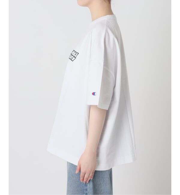 JOURNAL STANDARD「別注【CHAMPION*JOURNAL STANDARD by HOLIDAY】16s/1 Jersey T-SH」|Tシャツ・カットソー|