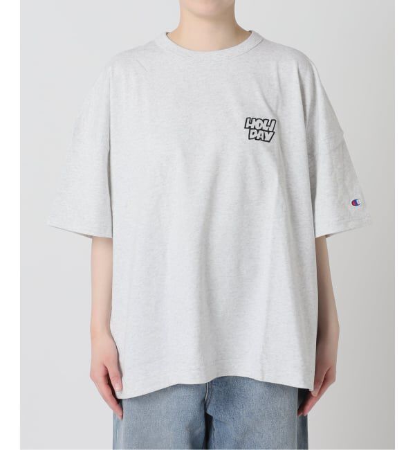 JOURNAL STANDARD「別注【CHAMPION*JOURNAL STANDARD by HOLIDAY】16s/1 Jersey T-SH」|Tシャツ・カットソー|