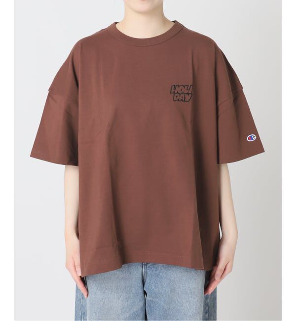 JOURNAL STANDARD「別注【CHAMPION*JOURNAL STANDARD by HOLIDAY】16s/1 Jersey T-SH」|Tシャツ・カットソー|