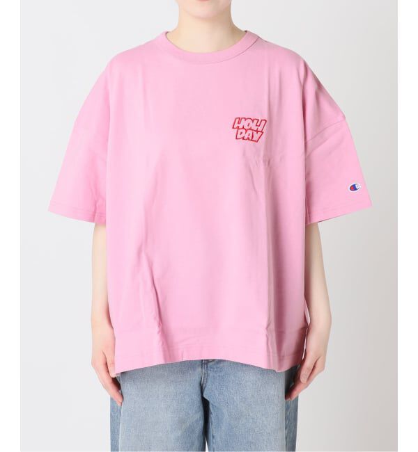 JOURNAL STANDARD「別注【CHAMPION*JOURNAL STANDARD by HOLIDAY】16s/1 Jersey T-SH」|Tシャツ・カットソー|