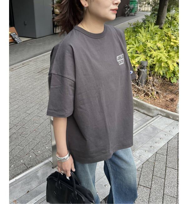 JOURNAL STANDARD「別注【CHAMPION*JOURNAL STANDARD by HOLIDAY】16s/1 Jersey T-SH」|Tシャツ・カットソー|