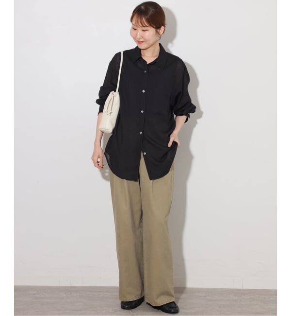 JOURNAL STANDARD relume「ギンガムドビーオーバーサイズシャツ」|シャツ・ブラウス|