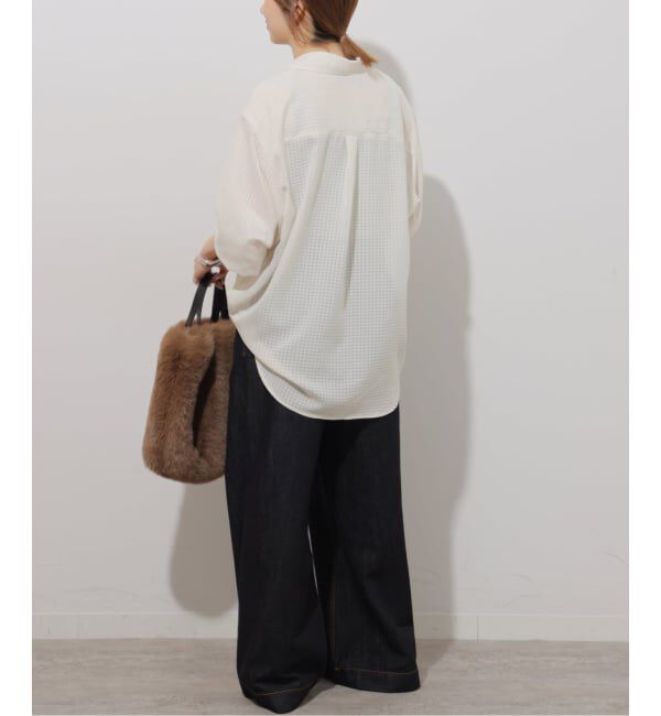 JOURNAL STANDARD relume「ギンガムドビーオーバーサイズシャツ」|シャツ・ブラウス|