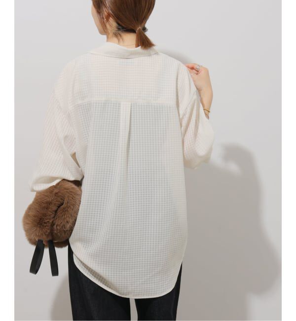JOURNAL STANDARD relume「ギンガムドビーオーバーサイズシャツ」|シャツ・ブラウス|