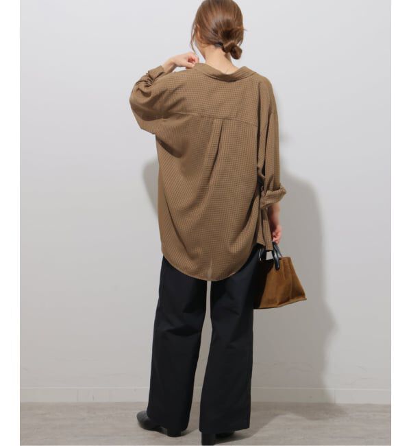 JOURNAL STANDARD relume「ギンガムドビーオーバーサイズシャツ」|シャツ・ブラウス|