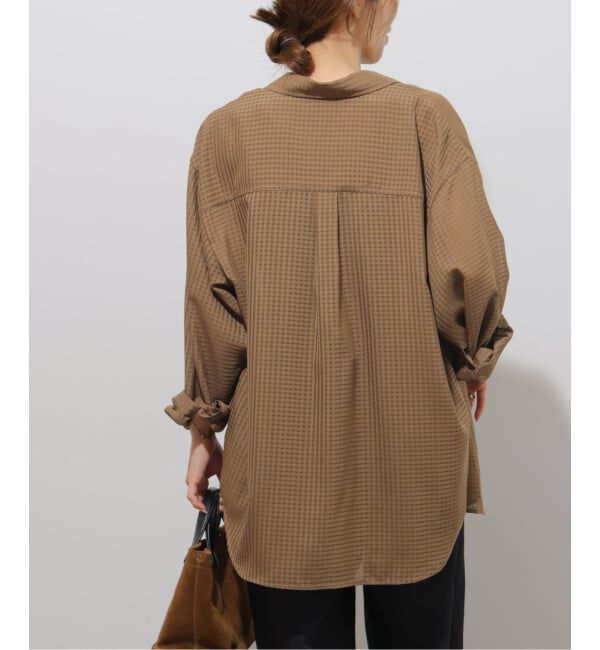JOURNAL STANDARD relume「ギンガムドビーオーバーサイズシャツ」|シャツ・ブラウス|