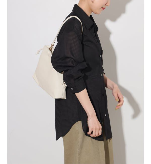 JOURNAL STANDARD relume「ギンガムドビーオーバーサイズシャツ」|シャツ・ブラウス|