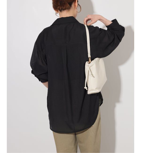 JOURNAL STANDARD relume「ギンガムドビーオーバーサイズシャツ」|シャツ・ブラウス|