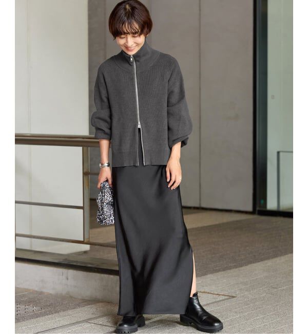 JOURNAL STANDARD relume「《WEB限定追加予約》ダブルジップニットカーディガン」|カーディガン|