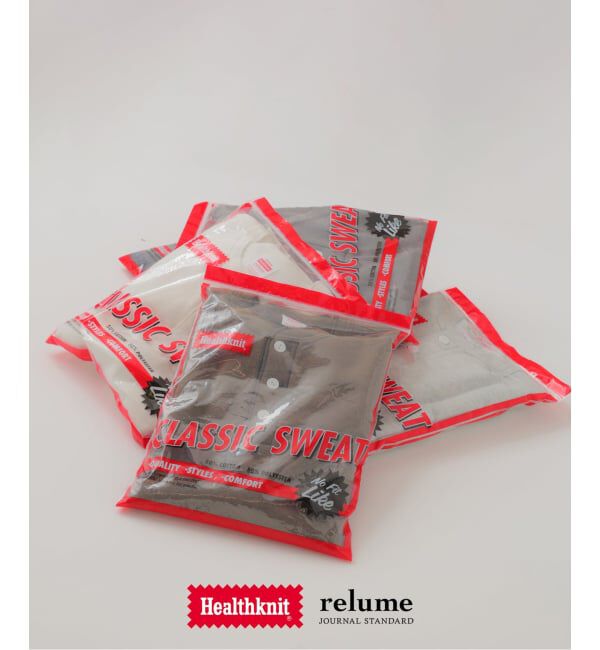 JOURNAL STANDARD relume「《予約》Healthknit / ヘルスニット 別注 ヴィンテージ ヘンリーネック スウェット」|スウェット・ジャージ|