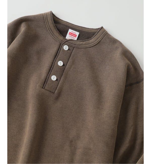 JOURNAL STANDARD relume「《予約》Healthknit / ヘルスニット 別注 ヴィンテージ ヘンリーネック スウェット」|スウェット・ジャージ|