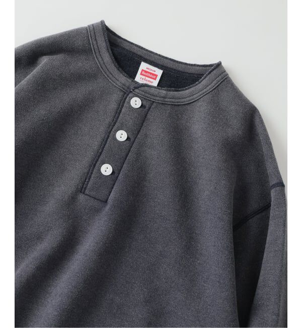JOURNAL STANDARD relume「《予約》Healthknit / ヘルスニット 別注 ヴィンテージ ヘンリーネック スウェット」|スウェット・ジャージ|
