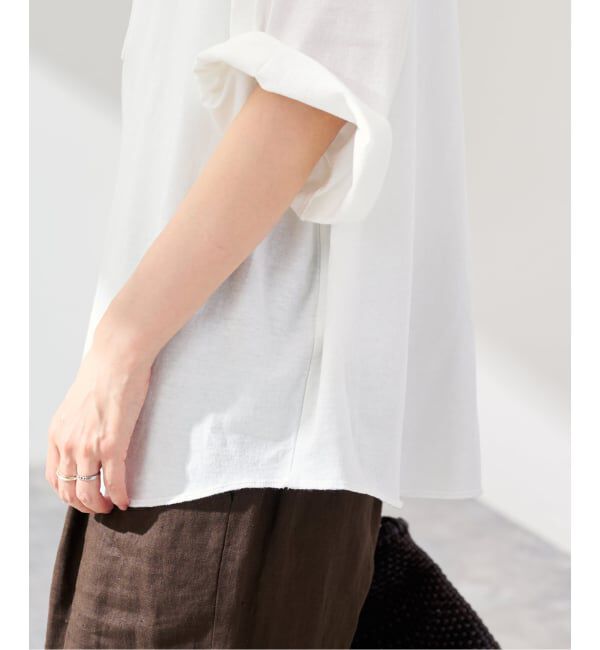 FRAMeWORK「《追加》ヘンリーネックWIDE-Tee2」|Tシャツ・カットソー|