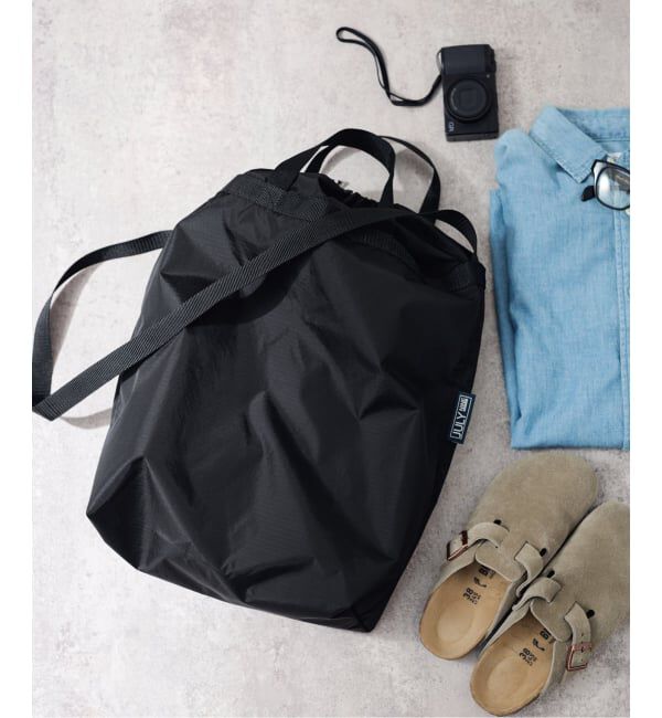 FRAMeWORK「≪追加予約≫JULY NINE/ジュライナイン PACIFIC TOTE」|ショルダー・メッセンジャー|ブラック