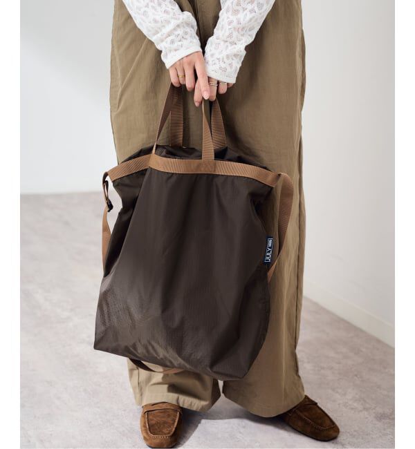 FRAMeWORK「≪追加予約≫JULY NINE/ジュライナイン PACIFIC TOTE」|ショルダー・メッセンジャー|ブラウン