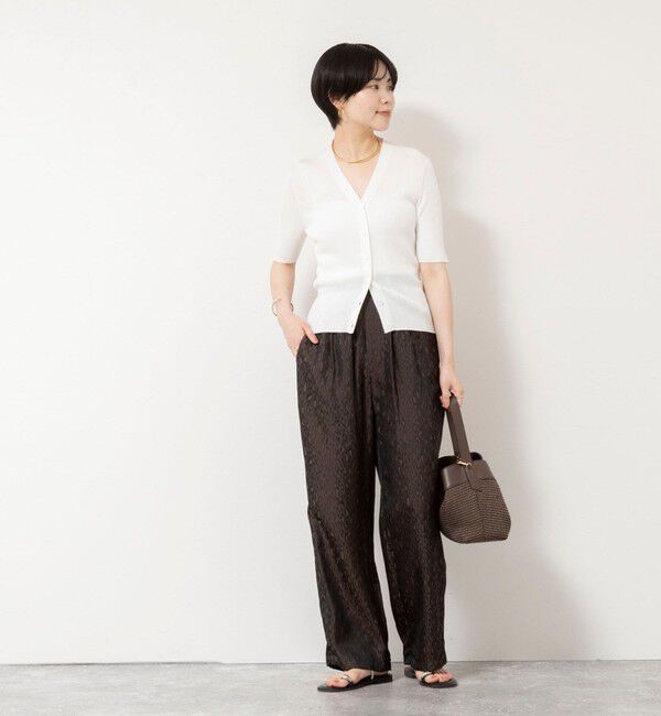 NOLLEY'S sophi「【TICCA/ティッカ】レオパードジャガードパンツ」|その他|