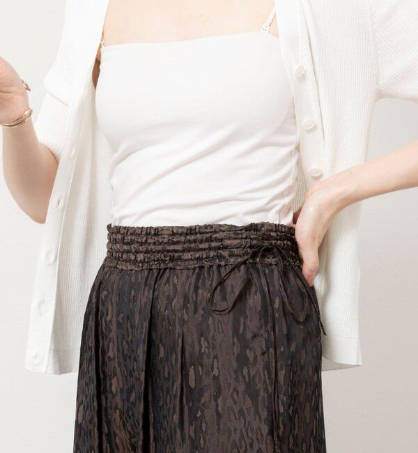 NOLLEY'S sophi「【TICCA/ティッカ】レオパードジャガードパンツ」|その他|