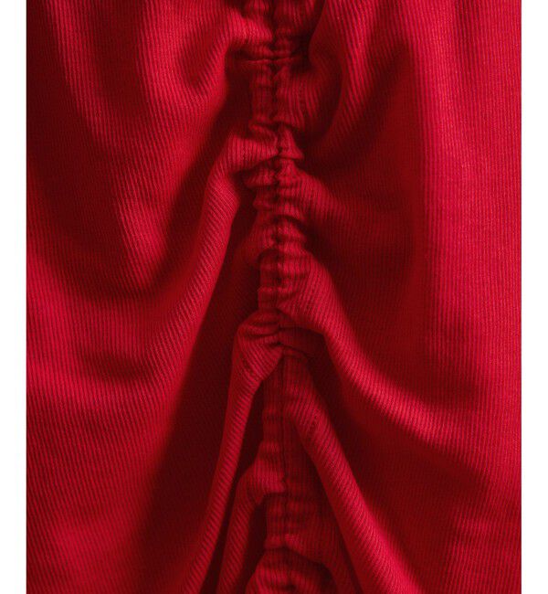 SALON adam et rope'「nu=layerアシンメトリーシャーリングスカート」|スカート|