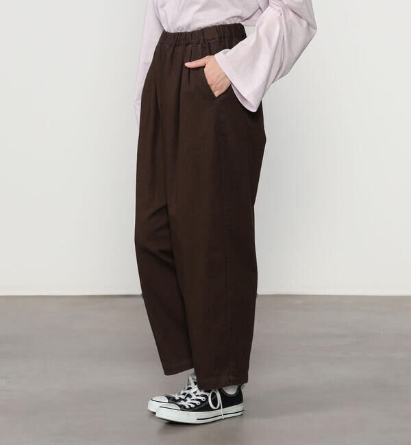 ORCIVAL「ORCIVAL | 〈別注〉コットン 2タックワイドイージー パンツ WOMEN」|チノ|