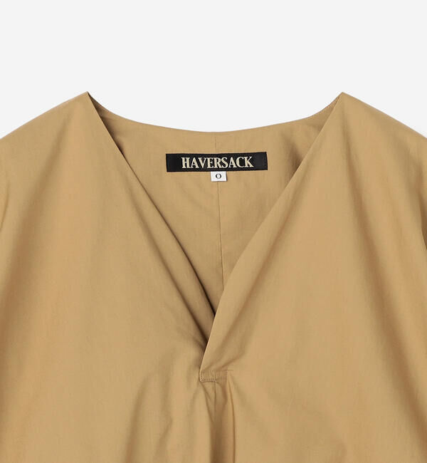  「HAVERSACK | 〈別注〉 Vネック ドルマンシャツ WOMEN」|シャツ・ブラウス|
