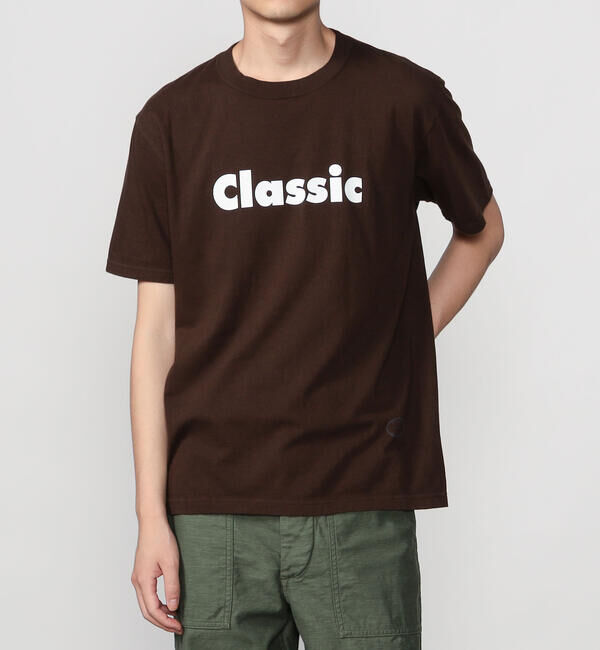  「TANGTANG | 〈別注〉半袖Tシャツ AIN&rsquo;T CLASSIC BROWN MEN」|Tシャツ・カットソー|