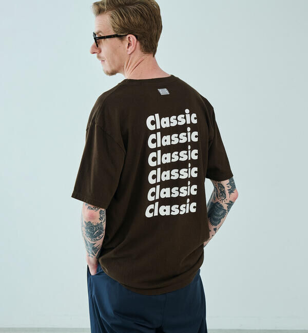  「TANGTANG | 〈別注〉半袖Tシャツ AIN&rsquo;T CLASSIC BROWN MEN」|Tシャツ・カットソー|