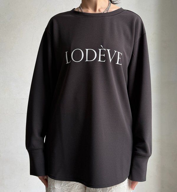  「カットジョーゼットLODEVEロゴTEEブラウス」|シャツ・ブラウス|