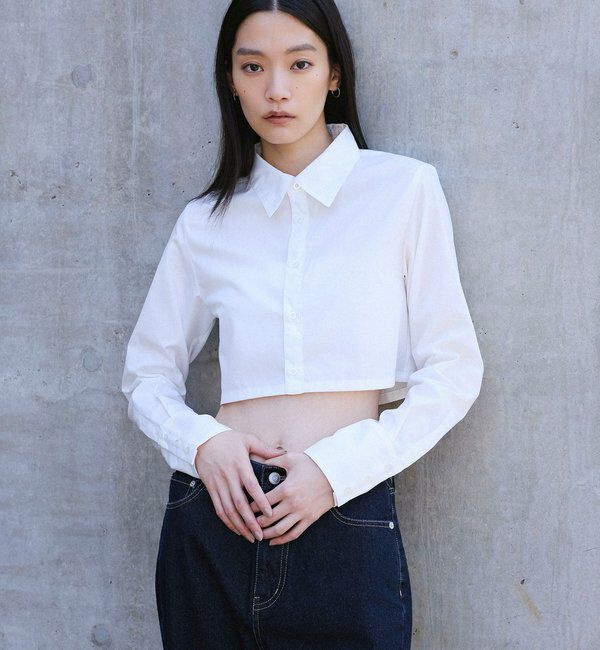  「【2026AW Debut】【UNFORM】レイヤードセットシャツ」|シャツ・ブラウス|
