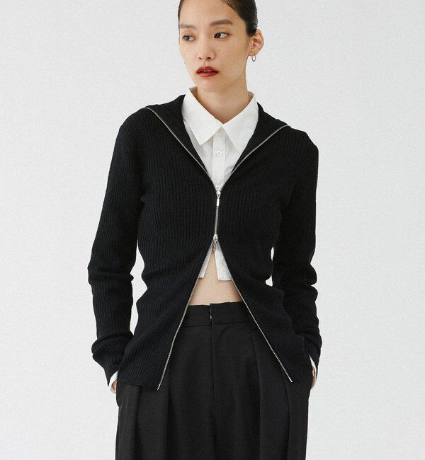  「【2026AW Debut】【UNFORM】レイヤードセットシャツ」|シャツ・ブラウス|