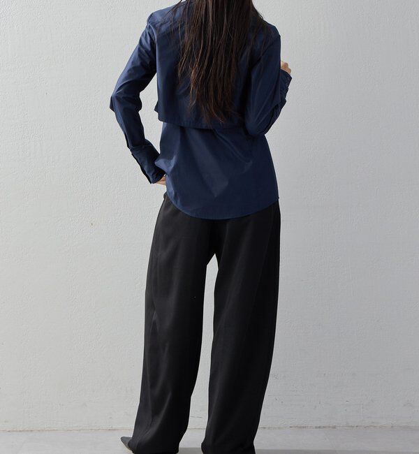  「【2026AW Debut】【UNFORM】レイヤードセットシャツ」|シャツ・ブラウス|