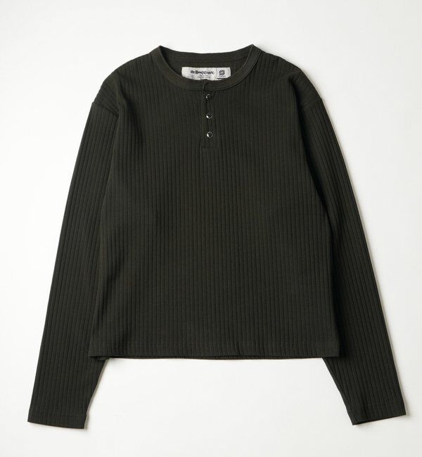  「【Sourcream】針抜きパールボタンヘンリートップス[2026AW]」|Tシャツ・カットソー|