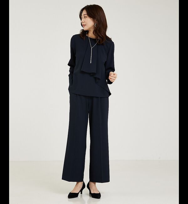 abahouse mavie「【エニデイカセット】タックストレートパンツ」|その他|