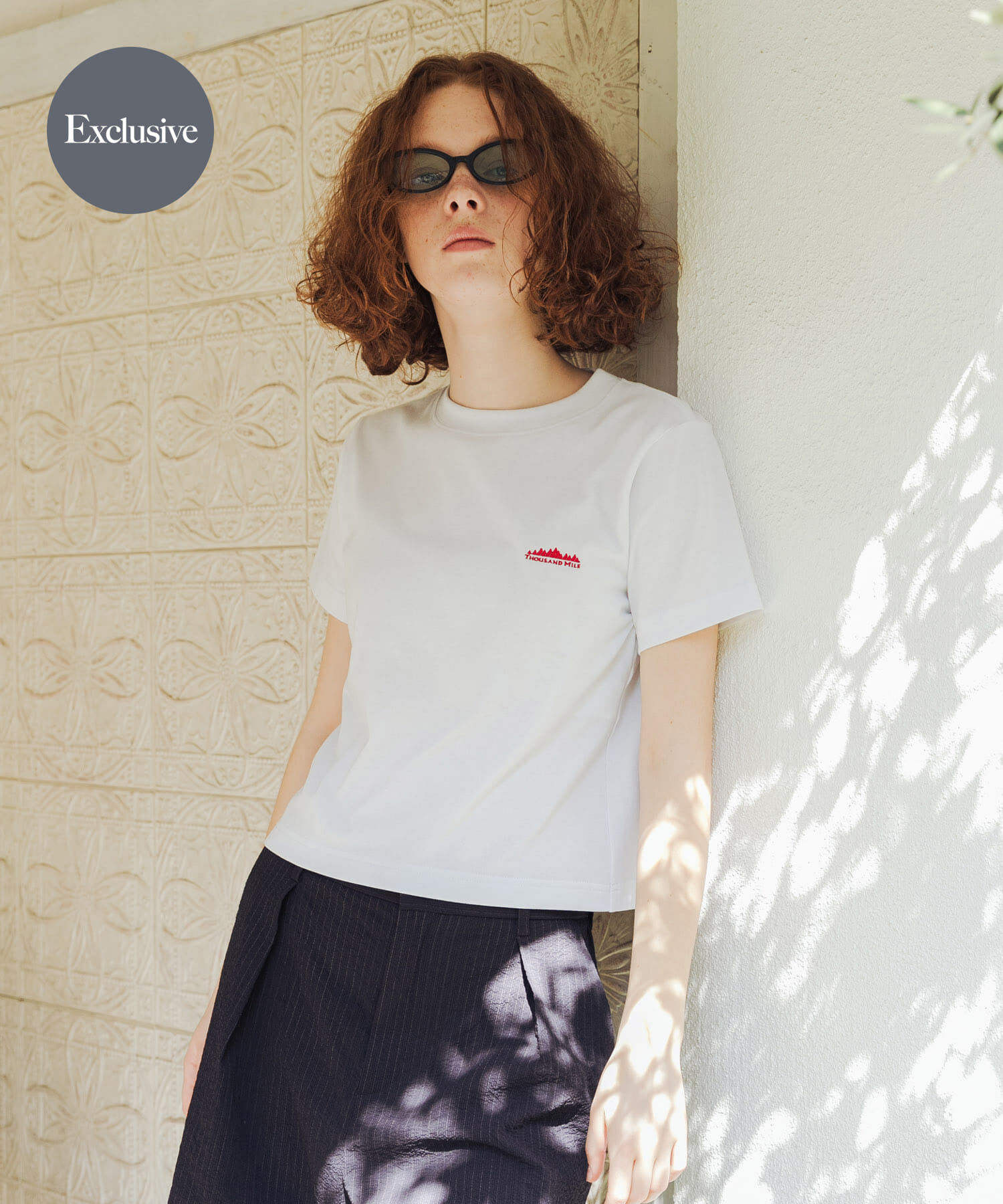 URBAN RESEARCH「『吸水速乾』『別注』THOUSAND MILE&times;URBAN RESEARCH　SHORT SLEEVE T-SHIRTS」|Tシャツ・カットソー|ホワイト