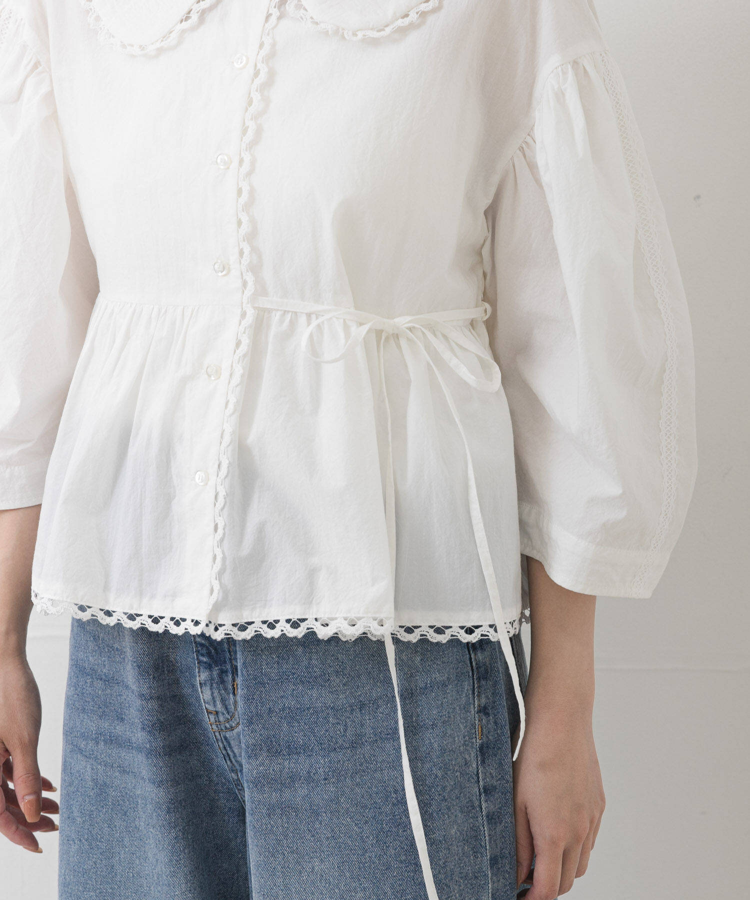 URBAN RESEARCH「Picchi Nia　SHARP WHITE」|シャツ・ブラウス|